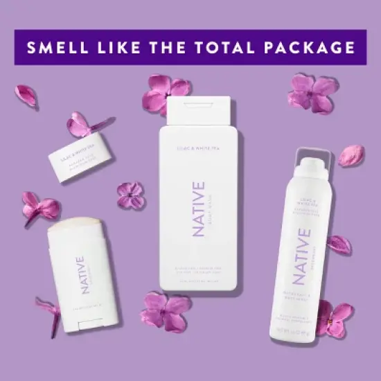 Native Lilac & White Tea Deodorant for Women - 2.65oz image {6}