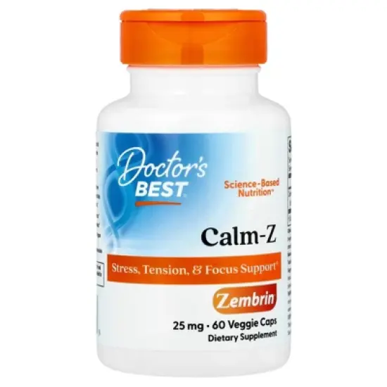 Doctor's Best Calm-Z , 25 mg, 60 Veggie Caps image {4}