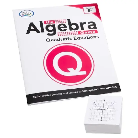 Didax The Algebra Game: Quadratic Equations Basic image {1}