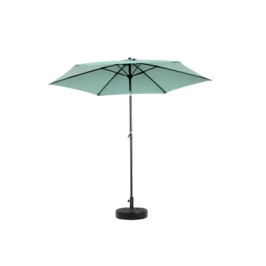 Cesicia 9FT Outdoor Patio Umbrella with Push Button Tilt and Crank (Base Not Included) image {13}