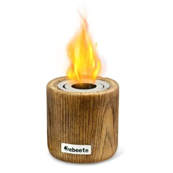 Portable Mini Tabletop Ethanol Fire Pit, Indoor/Outdoor Smokeless Fireplace image {7}