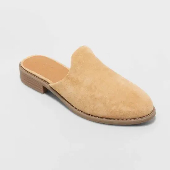 Women's Maura Mule Flats - Universal Thread&trade; Beige image {4}
