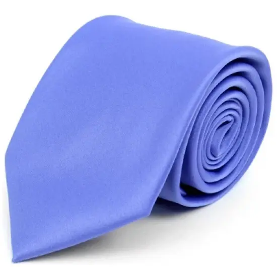Men's Classic Solid Color Wedding Neck Tie image {39}