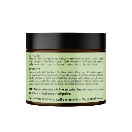 Mielle Organics Rosemary Mint Hair Pomade to Oil Hair & Scalp Quencher - 5oz image {8}