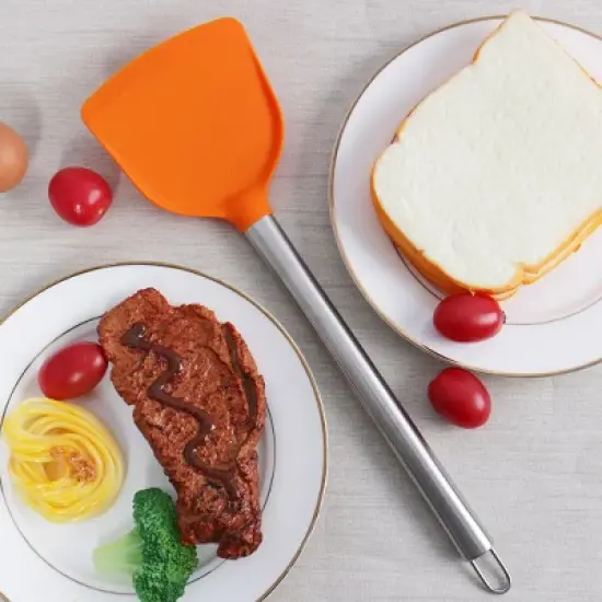 Unique Bargains Heat Resistant Non-scratch Non-Stick Seamless Spatula image {5}