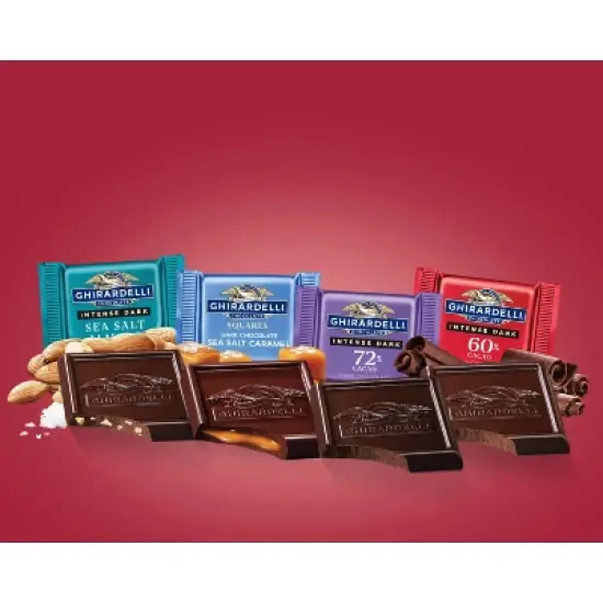 Ghirardelli Premium Dark Assortment Chocolate Squares - 14.86oz image {1}