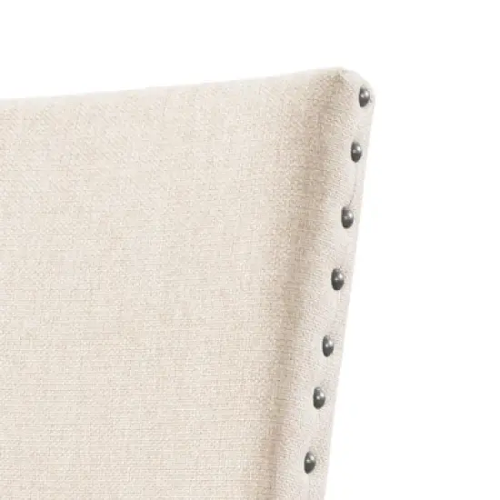 Dex Upholster Side Chair Set Cream/Smokey Walnut Brown - Picket House Furnishings image {4}