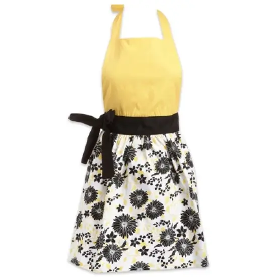 Design Imports  Printed Skirt Apron Snapdragon Daisy image {8}