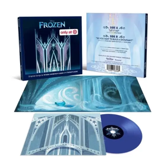 Idina Menzel, Kristen Bell, Agatha Lee Monn, Katie Lopez Tiny Vinyl Edition - Let it Go/How to Build a Sno (Target Exclusive, vinyl 4 inch) image {1}