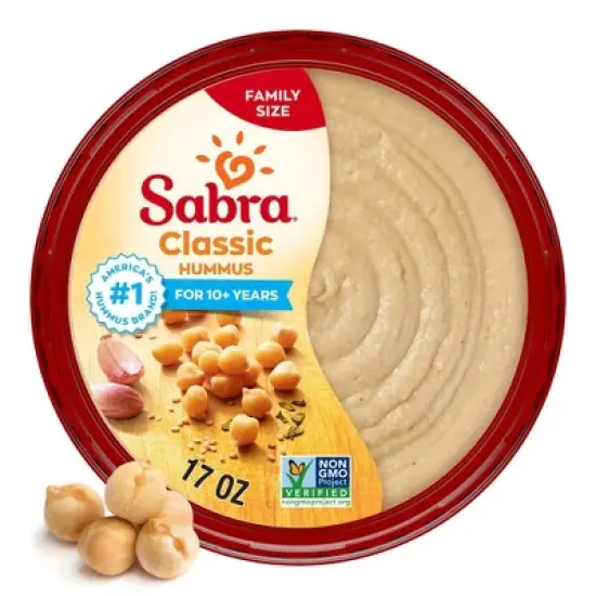 Sabra Classic Hummus - 17oz image {6}