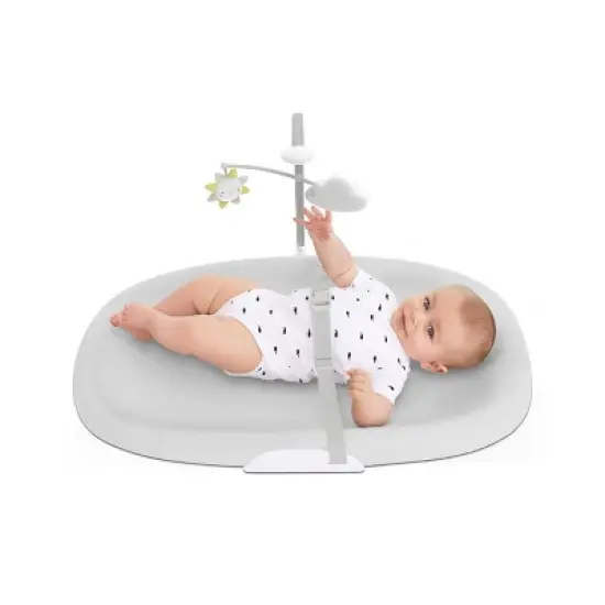 Skip Hop Wipe Clean Changing Pad - Light Gray image {7}