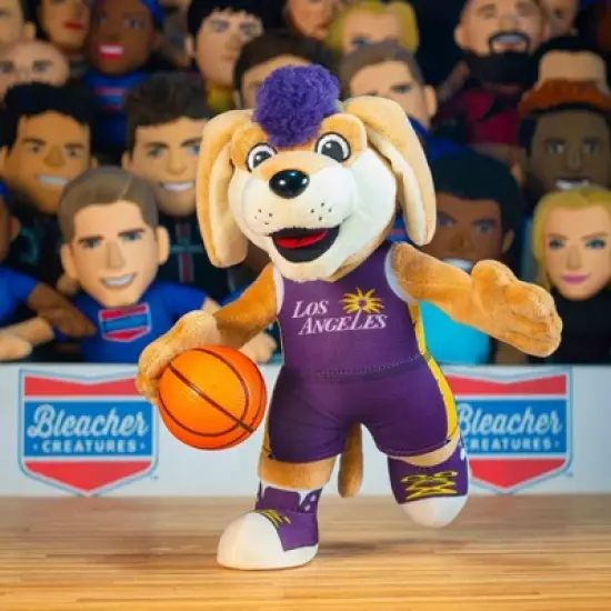 Bleacher Creatures Los Angeles Sparks Sparky 10" Mascot Plush Figure image {6}