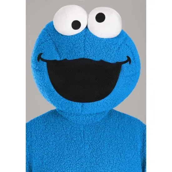 HalloweenCostumes.com Sesame Street Adult Cookie Monster Halloween Costume for Men and Women image {6}