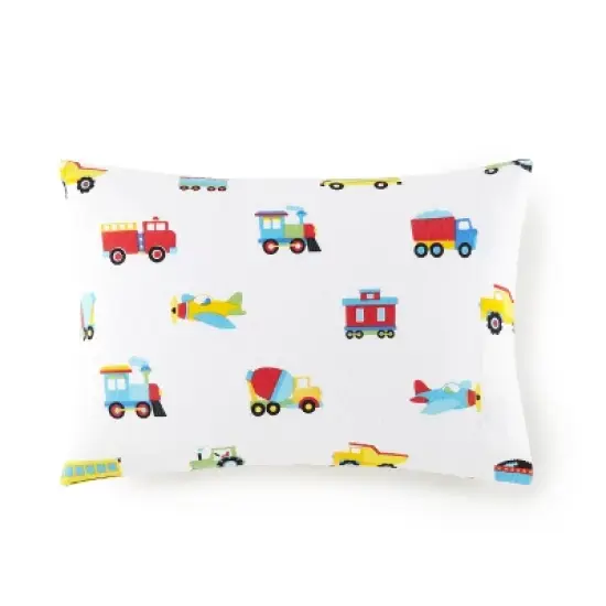 Wildkin Kids 100% Cotton Flannel Pillow Case - Toddler image {3}