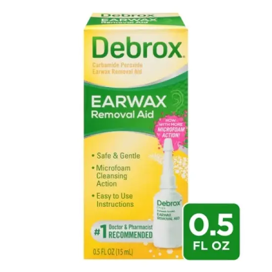 Debrox Ear Drops for Earwax Removal - 0.5 fl oz image {11}