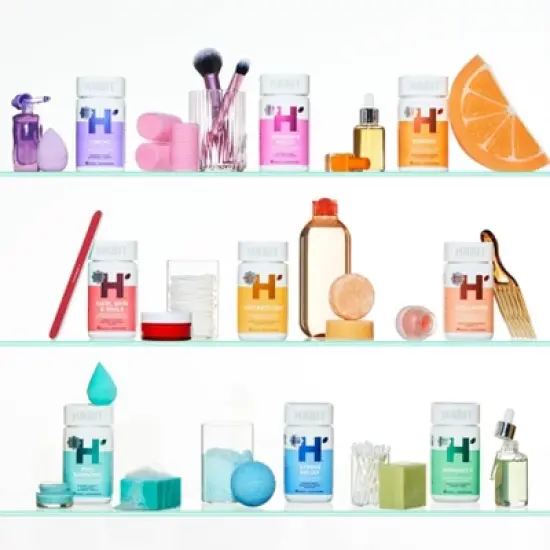 HABIT Hair Skin and Nails Vegan Capsules - 60ct image {9}