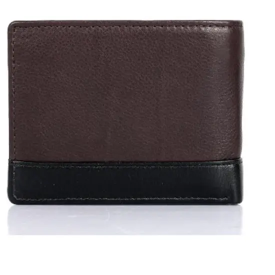 Karla Hanson Men's RFID Leather Bifold Wallet w/ Card Holder Insert image {6}