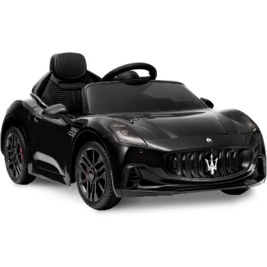 Licensed Maserati GranCabrio 12V Ride On Car for Kids with Remote Control, LED Lights, Battery Powered Electric Vehicle for Boys Girls Ages 3-8 image {8}