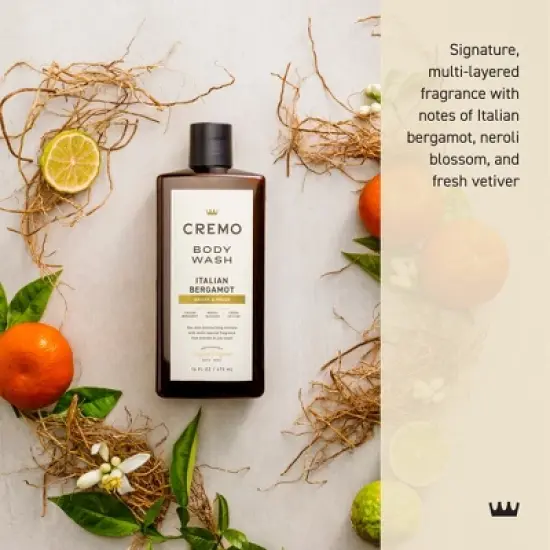 Cremo Italian Bergamot Body Wash - 16 fl oz image {2}