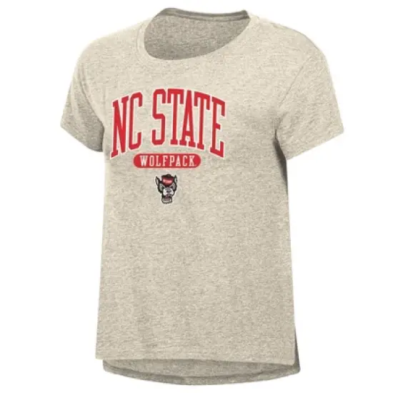NCAA NC State Wolfpack Women's Oatmeal T-Shirt image {3}