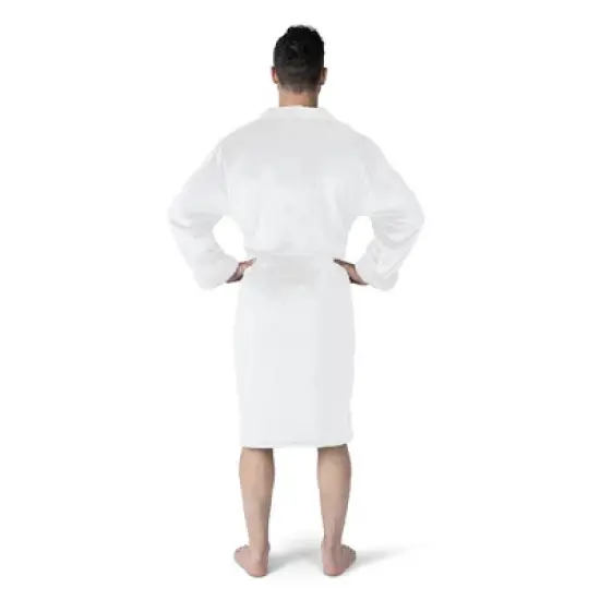 NCAA Northeastern Huskies White Out Silk Touch Robe Large/XLarge image {2}