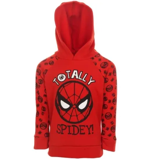 Marvel Avengers Spider-Man Miles Morales Spider-Man Fleece Pullover Hoodie and Pants Outfit Set Toddler image {1}