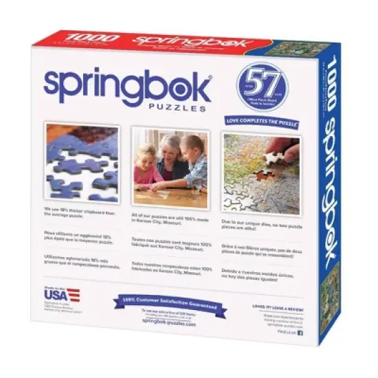 Springbok Camping World Jigsaw Puzzle - 1000pc image {2}