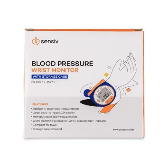 Sensiv Wrist Digital Blood Pressure Monitor 1 Each image {1}