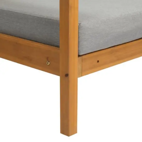 Karl Home Patio 5-Piece Wood Sectional Sofa Set image {5}