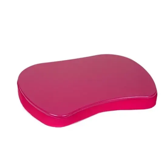 Sofia + Sam Mini Lap Desk Bed Table with Memory Foam - Pink image {5}