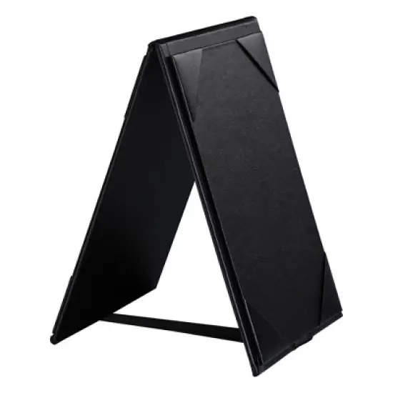 Yescom WeChef 20 Pack 4"x6" Double-Sided Menu A-Frame Holder Table Tent Restaurant Cafe Black image {3}