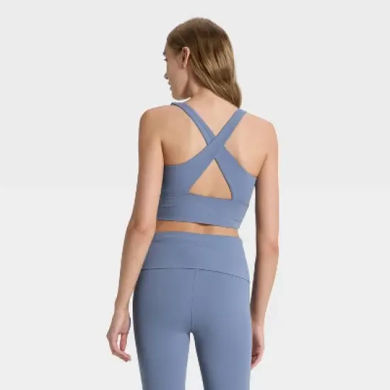 Women's Cinched Longline Sports Bra - JoyLab&trade; image {3}