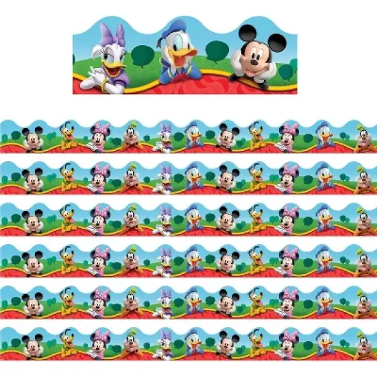 Eureka&reg; Mickey Mouse Clubhouse&reg; Characters Deco Trim&reg;, 37 Feet Per Pack, 6 Packs image {2}