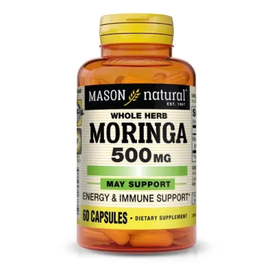 Mason Natural Moringa 500 mg Multivitamin Capsules - 60ct image {5}