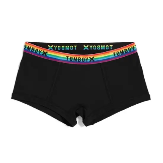 TomboyX Boy Short Underwear, Modal Stretch Comfortable Boxer Briefs, (XS-4X) image {4}