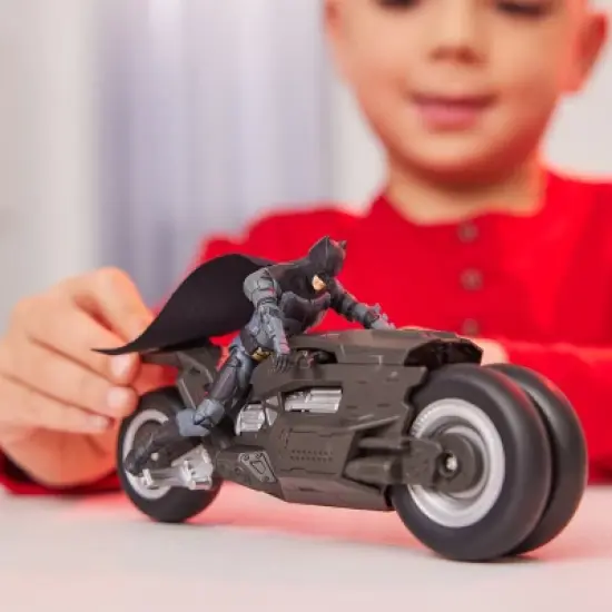 DC Comics The Flash Batcycle with Action Figures - 3pk image {3}