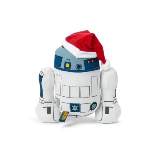Se7en20 Star Wars Talking Santa R2D2 9" Plush Doll image {3}