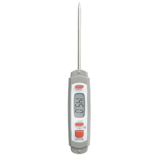 Taylor&reg; Precision Products Antimicrobial Instant-Read Digital Thermometer in Gray image {1}
