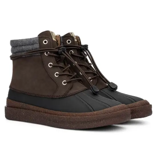 Hybrid Green Label Men's Rayne High Top Sneaker - BROWN, 8 image {7}