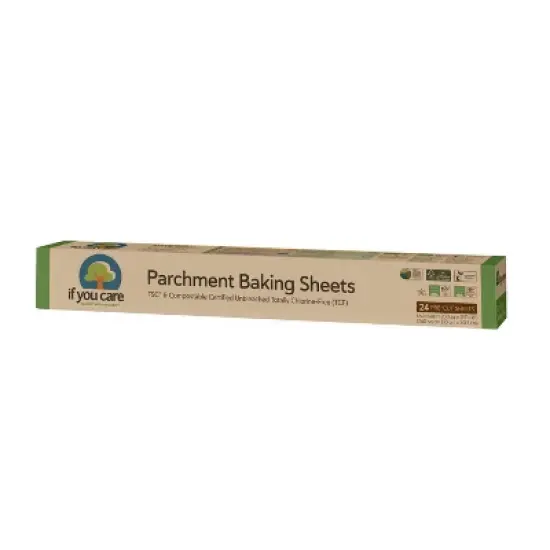 If You Care Unbleached Chlorine Free Parchment Sheets - 24ct image {1}