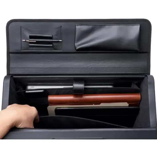 Alpine Swiss Rolling 17" Laptop Briefcase on Wheels Attache Lawyers Case Legal Size image {2}