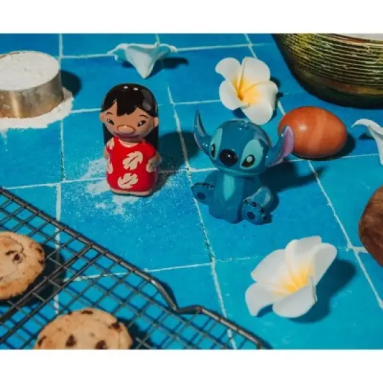 Silver Buffalo Disney Lilo & Stitch Ceramic Salt and Pepper Shakers | Set of 2 image {2}
