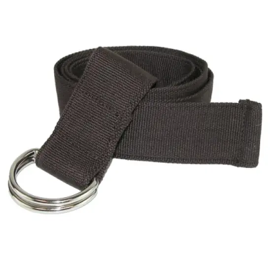 CTM Canvas Web Belt with D Ring Buckle image {4}