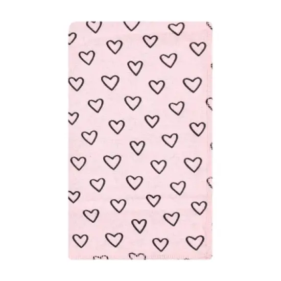 Hudson Baby Infant Girl Cotton Flannel Burp Cloths, Modern Rainbow, One Size image {6}