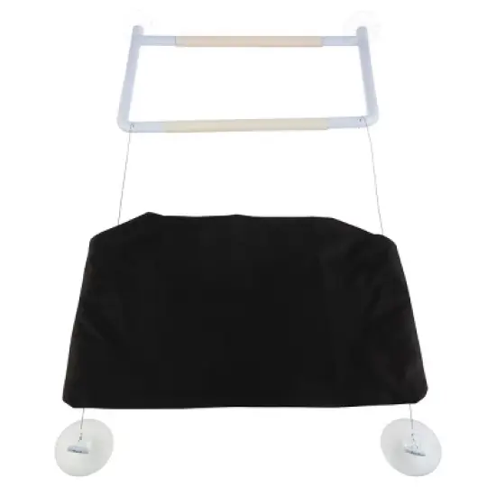 PETMAKER Cat Window Perch for Large Cats, Black image {13}