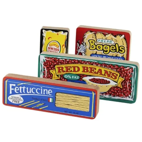 Guidecraft International Foods - 12 Pretend Groceries image {1}