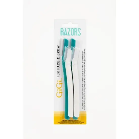 GiGi Brow & Face Razors - 4pk image {4}