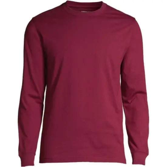 Lands' End School Uniform Men's Long Sleeve Essential T-shirt image {4}