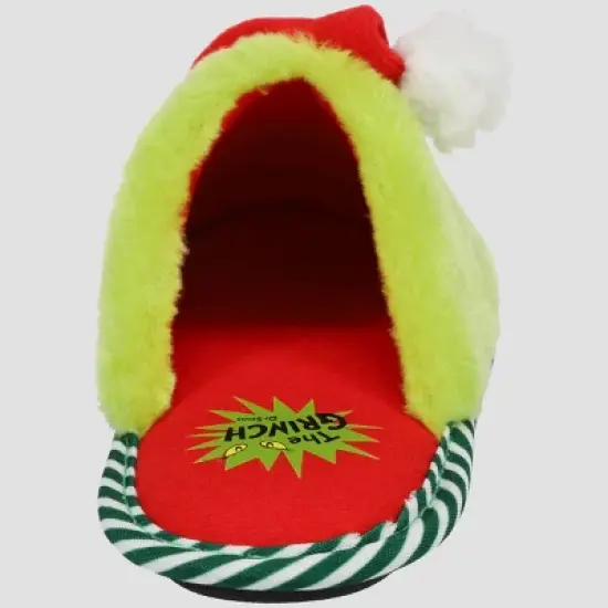 The Grinch Kids' Holiday Scuff Slippers - Green image {5}