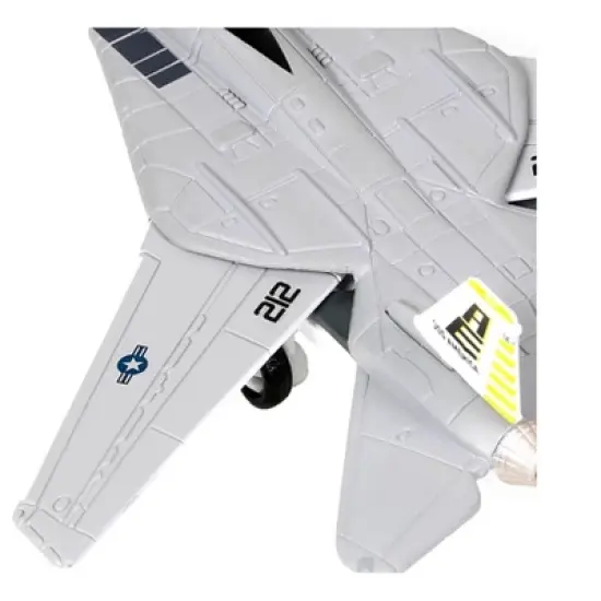 Grumman F-14B Tomcat Fighter Aircraft "VF-142 Ghostriders" (CVN-65) Aircraft Carrier Deck 1/200 Diecast Model by Forces of Valor image {2}
